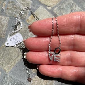 Sterling Silver LOVE Chain